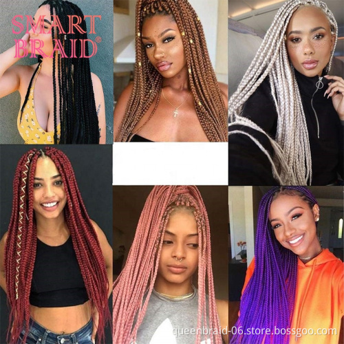Jumbo Braid Hair Extensions Afro Braiding Box Braids African Long Synthetic Fiber 41inch 165g